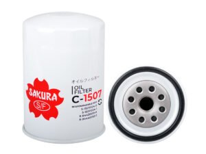 Filtro de aceite SAKURA C1507 para BOBCAT, HYSTER y 2 marcas más