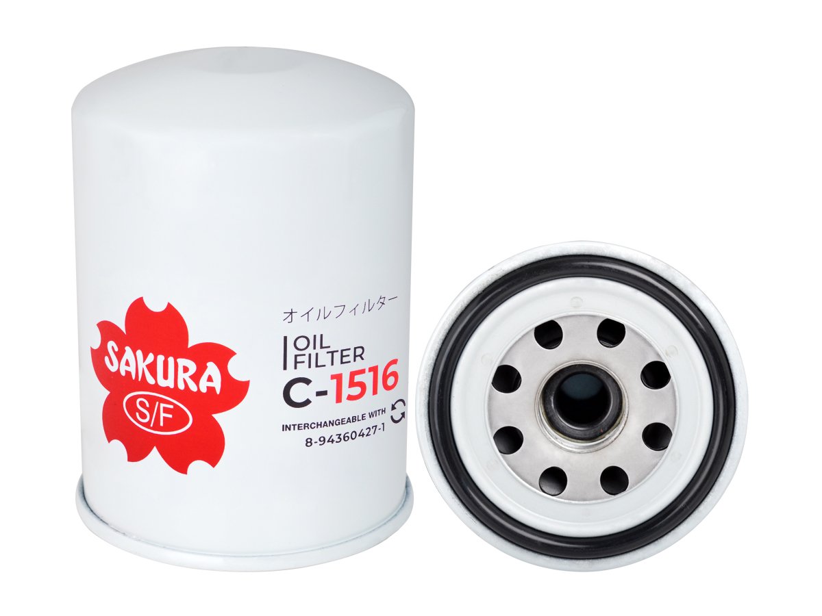 Filtro de aceite SAKURA C1516 para CHEVROLET y ISUZU