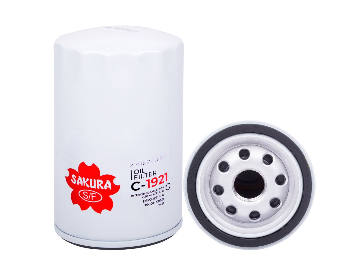 Filtro de aceite SAKURA C1921 para DAIHATSU, TOYOTA y 3 marcas más