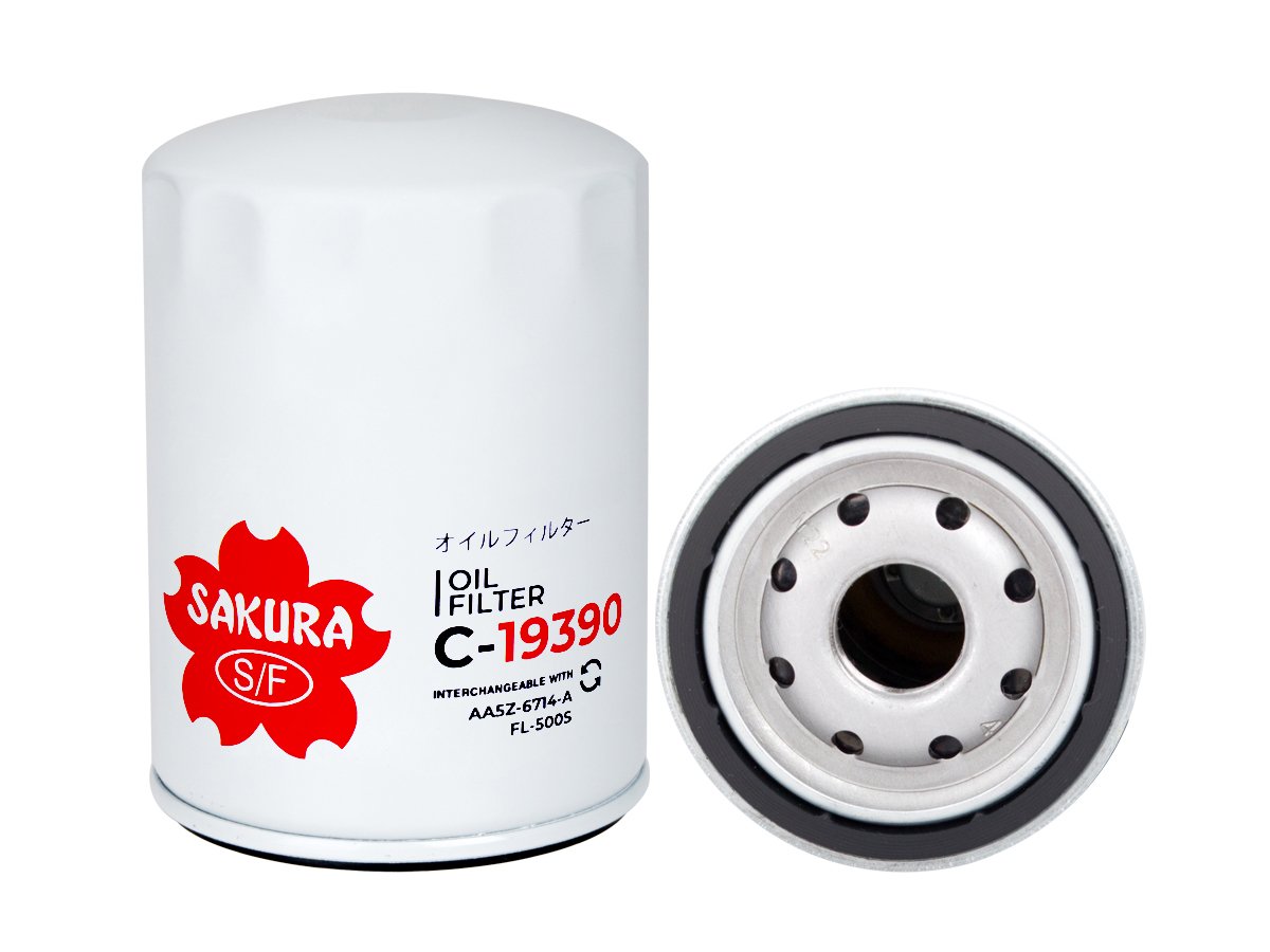 Filtro de aceite SAKURA C19390 para BUICK, CADILLAC y 11 marcas más