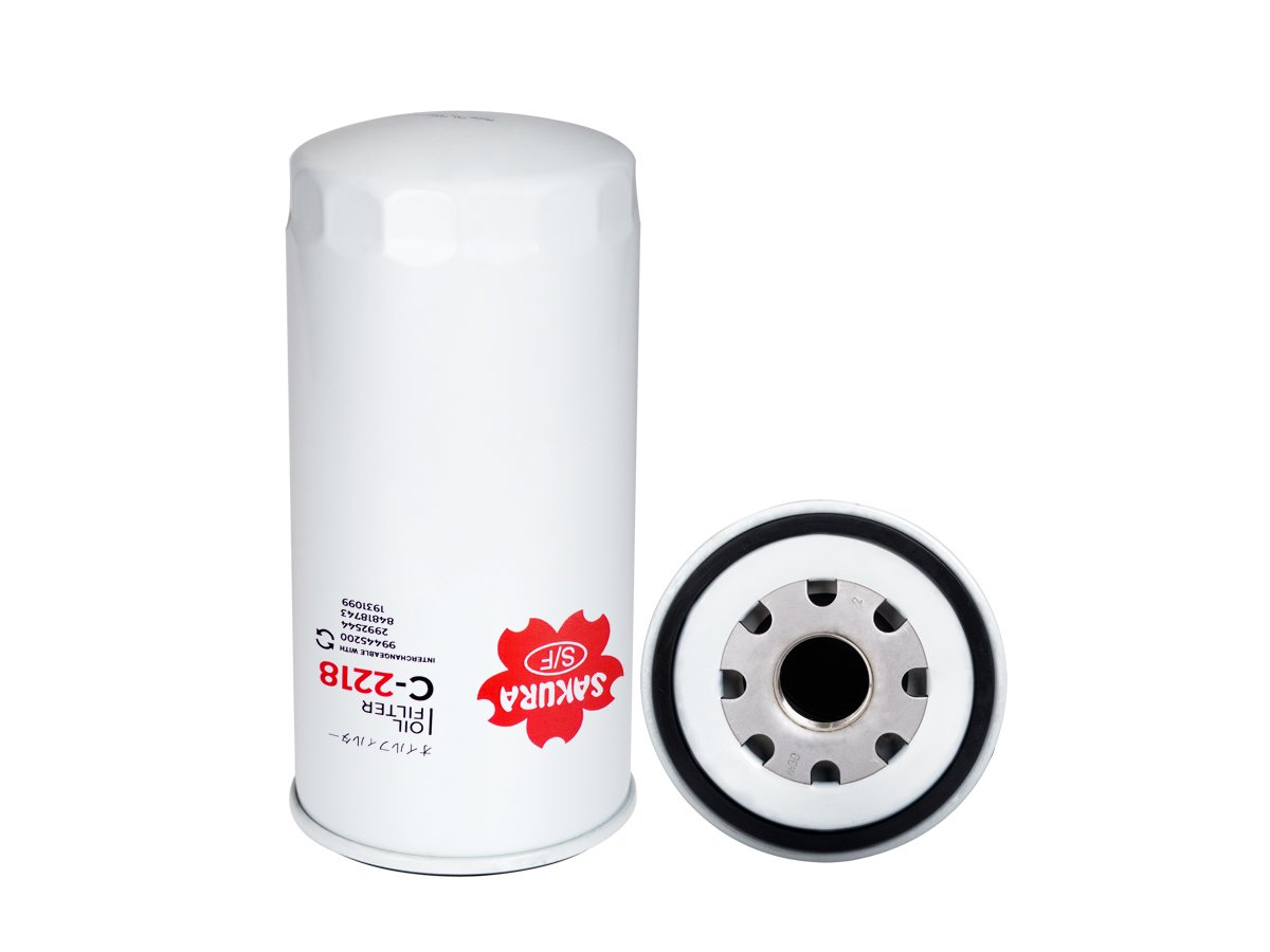 C2218 Filtro de aceite SAKURA C2218 para ASTRA, CASE y 6 marcas más