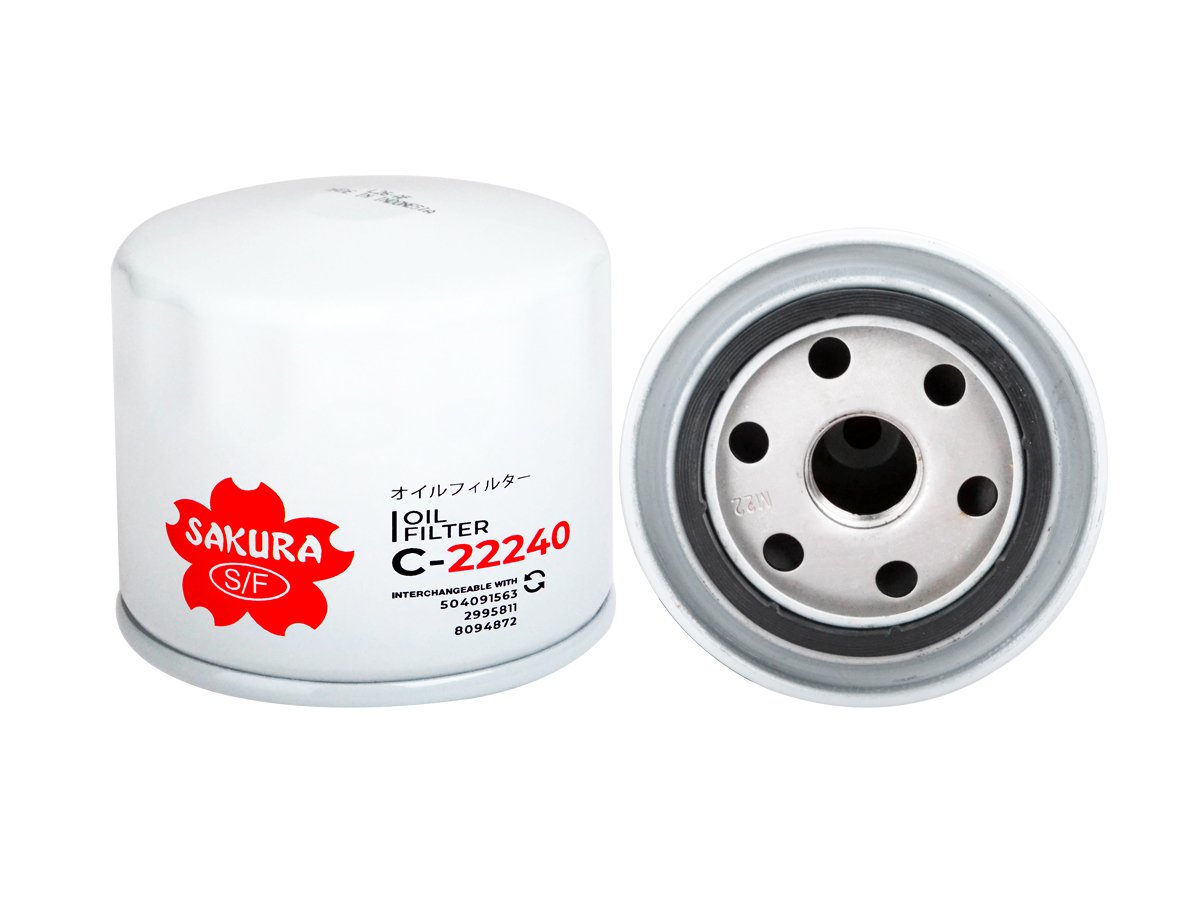 Filtro de aceite SAKURA C22240 para CHANGAN, FIAT y IVECO