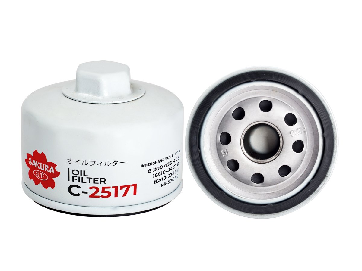 C25171 Filtro de aceite SAKURA C25171 para NISSAN y RENAULT