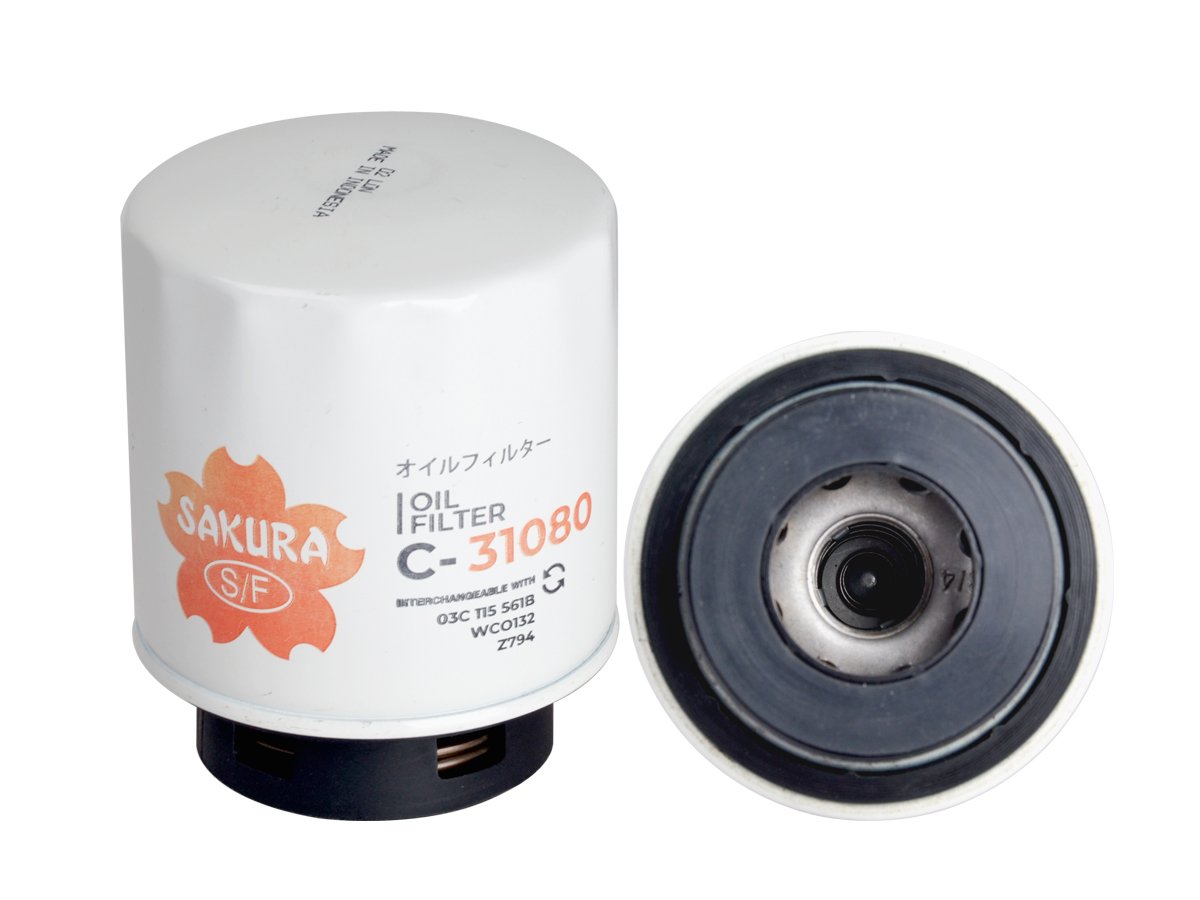 C31080 Filtro de aceite SAKURA C31080 para AUDI, SEAT y 2 marcas más