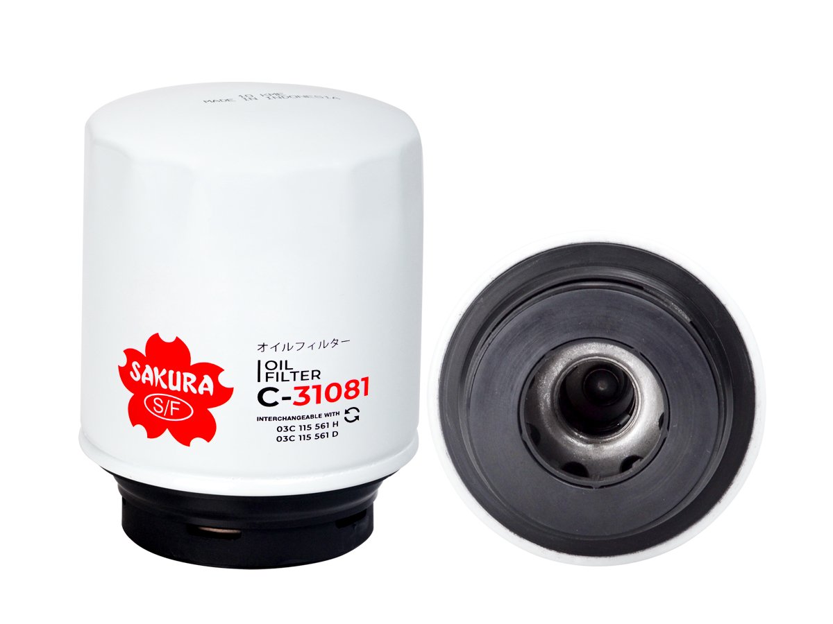 C31081 Filtro de aceite SAKURA C31081 para VOLKSWAGEN