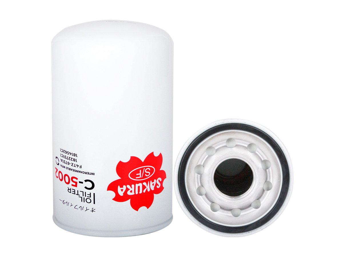 Filtro de aceite SAKURA C5002 para FORD, INTERNATIONAL HARVESTER/IHC y INTERNATIONAL TRUCKS
