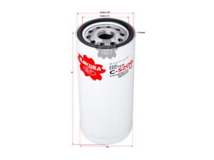 Filtro de aceite SAKURA C5206 para MASSEY-FERGUSON, SISU y VALMET