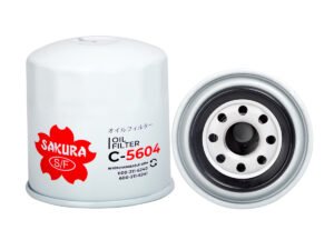 Filtro de aceite SAKURA C5604 para ALASKA DIESEL, ATLAS COPCO y 2 marcas más