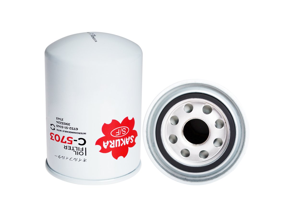 C5703 Filtro de aceite SAKURA C5703 para ADCM, AGCO y 54 marcas más