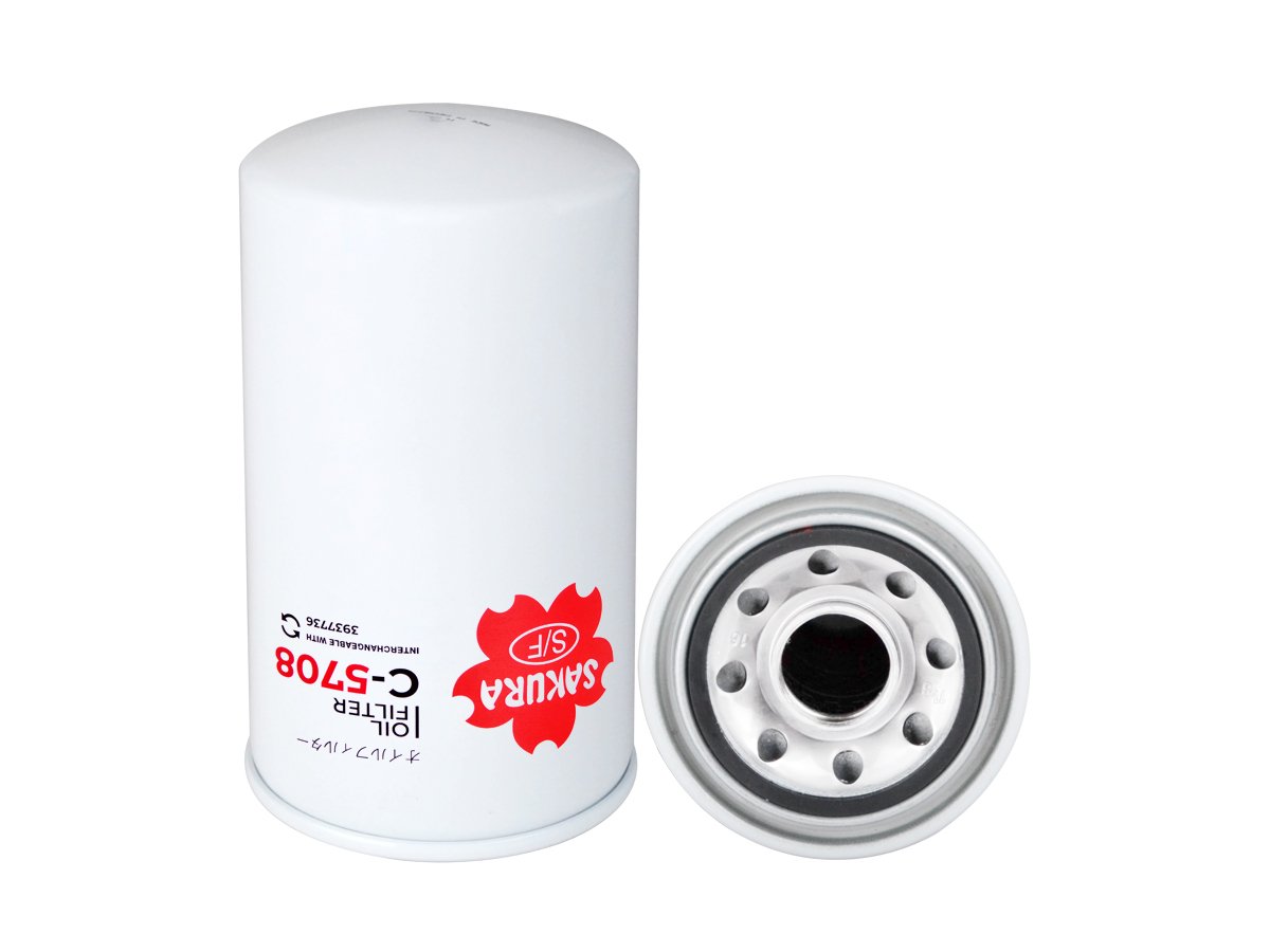 Filtro de aceite SAKURA C5708 para ATLAS COPCO, BERING y 28 marcas más