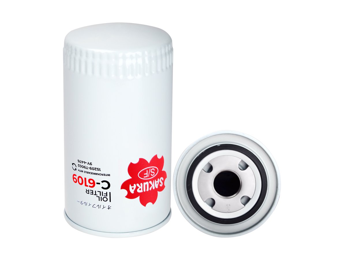 C6109 Filtro de aceite SAKURA C6109 para CASE, INTERNATIONAL HARVESTER/IHC y SOLE DIESEL