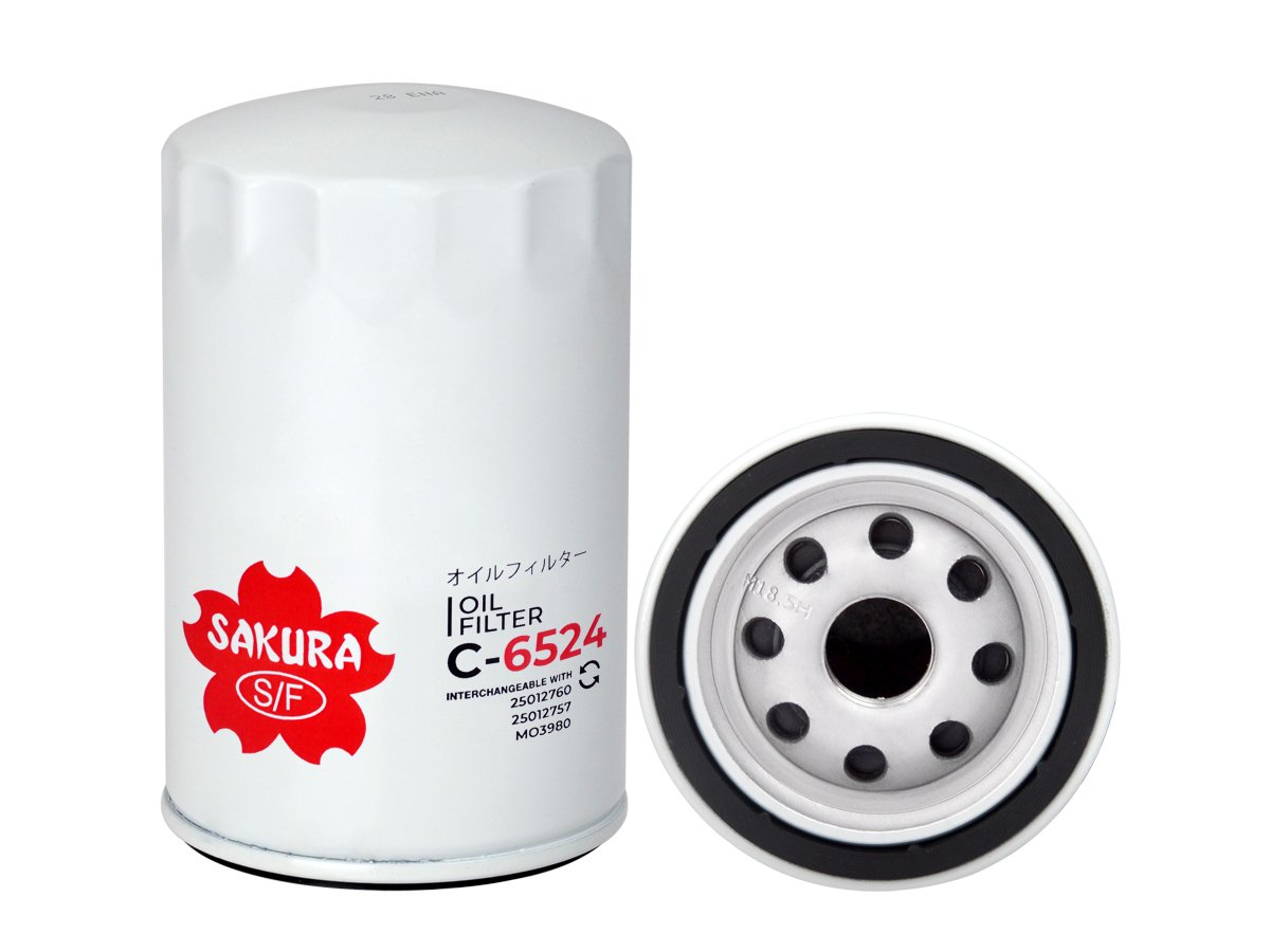 C6524 Filtro de aceite SAKURA C6524 para BUICK, CADILLAC y 10 marcas más
