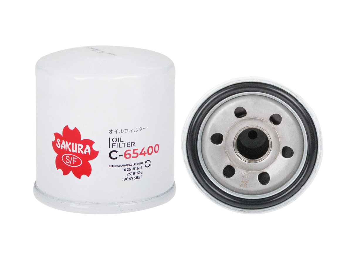 C65400 Filtro de aceite SAKURA C65400 para CHEVROLET y HOLDEN