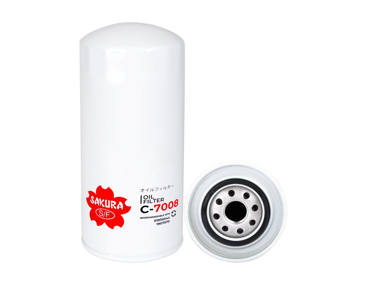 C7008 Filtro de aceite SAKURA C7008 para AGRALE, AIFO (IVECO-AIFO/OM/SOFIM) y 14 marcas más