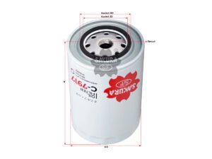 Filtro de aceite SAKURA C7917 para AGRIFUL, AIFO (IVECO-AIFO/OM/SOFIM) y 31 marcas más