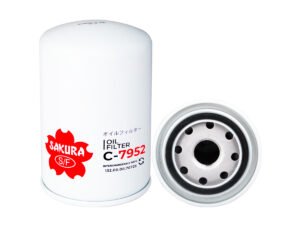 Filtro de aceite SAKURA C7952 para CHICAGO-PNEUMATIC, JOHN DEERE y SULLAIR