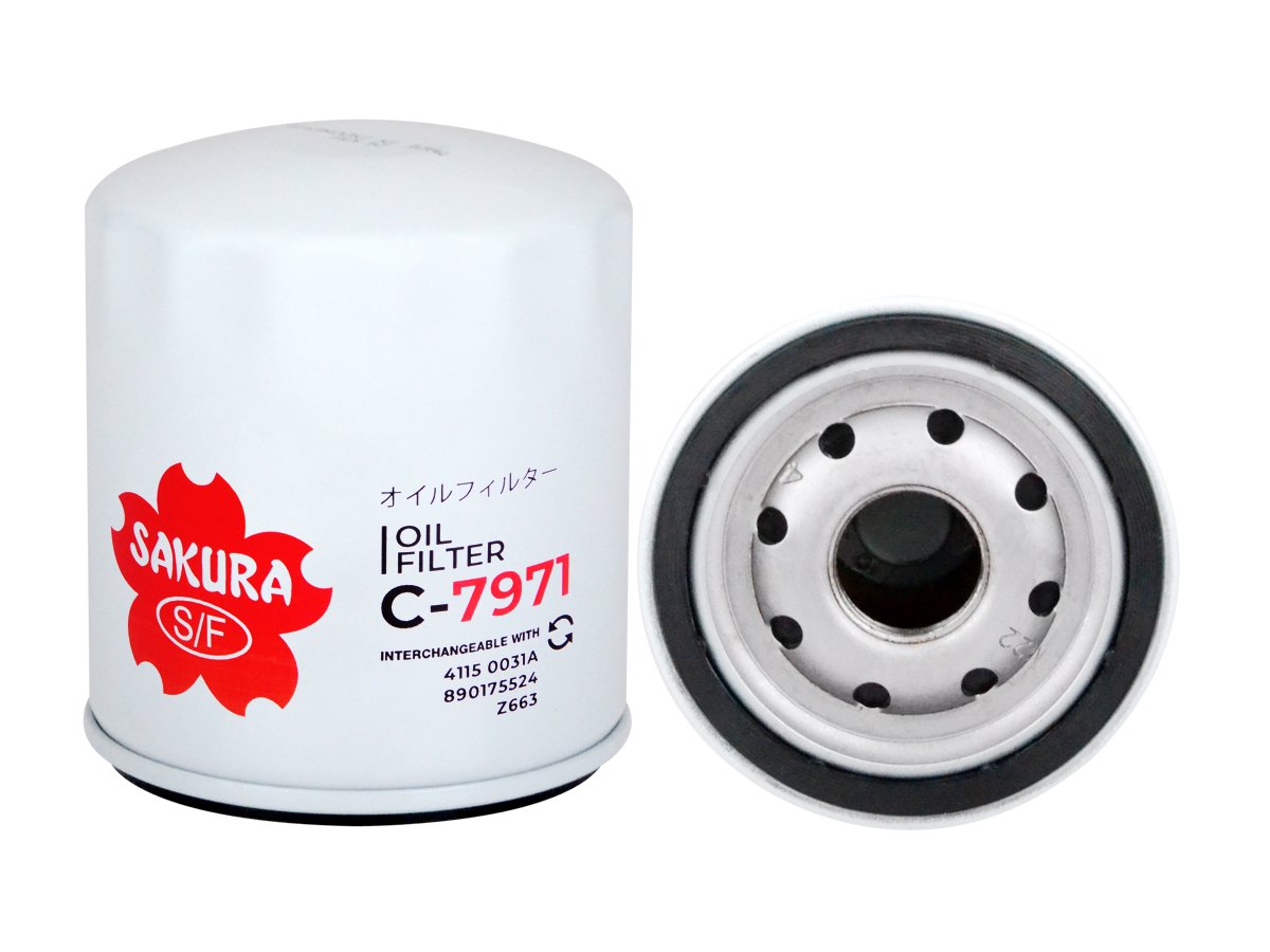 C7971 Filtro de aceite SAKURA C7971 para ALFA ROMEO, BUICK y 17 marcas más