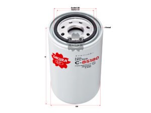 Filtro de aceite SAKURA C85180 para THERMO-KING