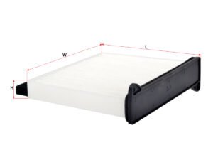 Filtro de cabina SAKURA CA1006 para MITSUBISHI