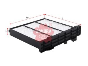 Filtro de cabina SAKURA CA10070 para MITSUBISHI