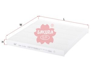 Filtro de cabina SAKURA CA1101 para DAIHATSU, MAZDA y 2 marcas más