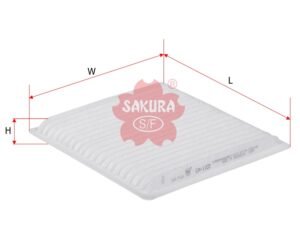 Filtro de cabina SAKURA CA1103 para LEXUS, MAZDA y 3 marcas más