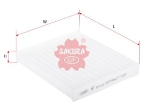 Filtro de cabina SAKURA CA1112 para DAIHATSU, LEXUS y 2 marcas más