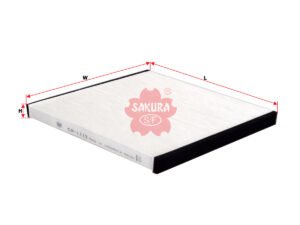 Filtro de cabina SAKURA CA1113 para LEXUS y TOYOTA