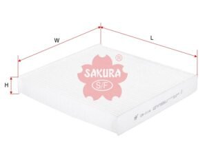 Filtro de cabina SAKURA CA1114 para DAIHATSU, JAGUAR y 8 marcas más