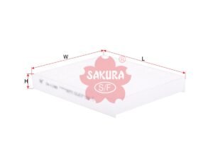 Filtro de cabina SAKURA CA11380 para DAIHATSU, LEXUS y 2 marcas más
