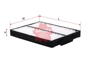 Filtro de cabina SAKURA CA1401 para SUZUKI