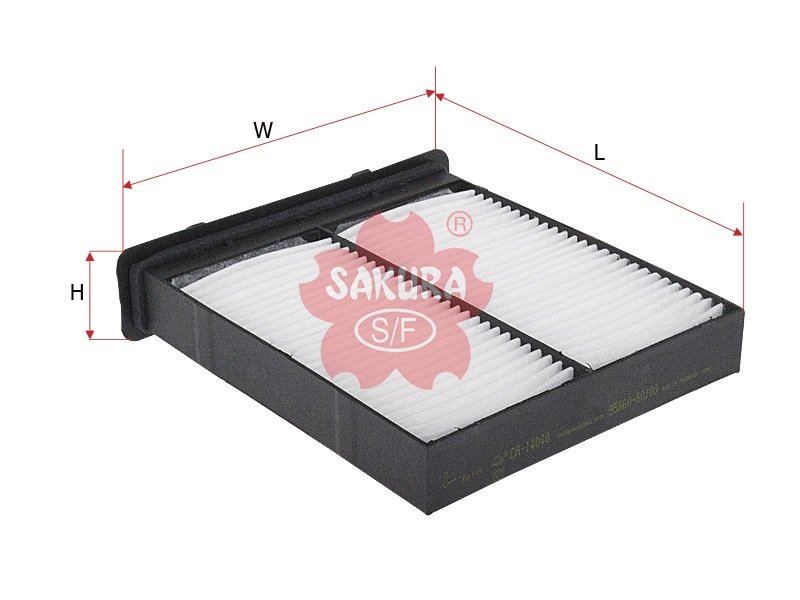 CA14040 Filtro de cabina SAKURA CA14040 para SUZUKI