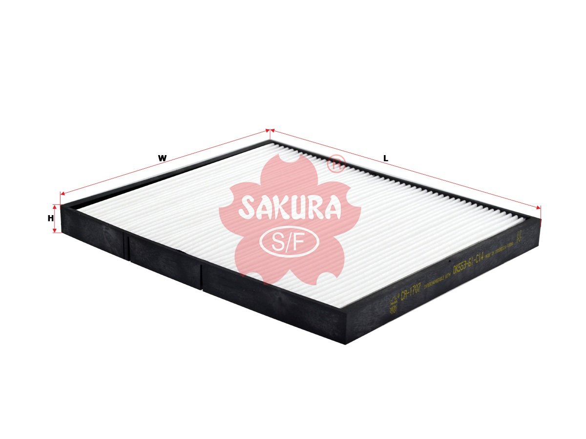 CA1707 Filtro de cabina SAKURA CA1707 para KIA