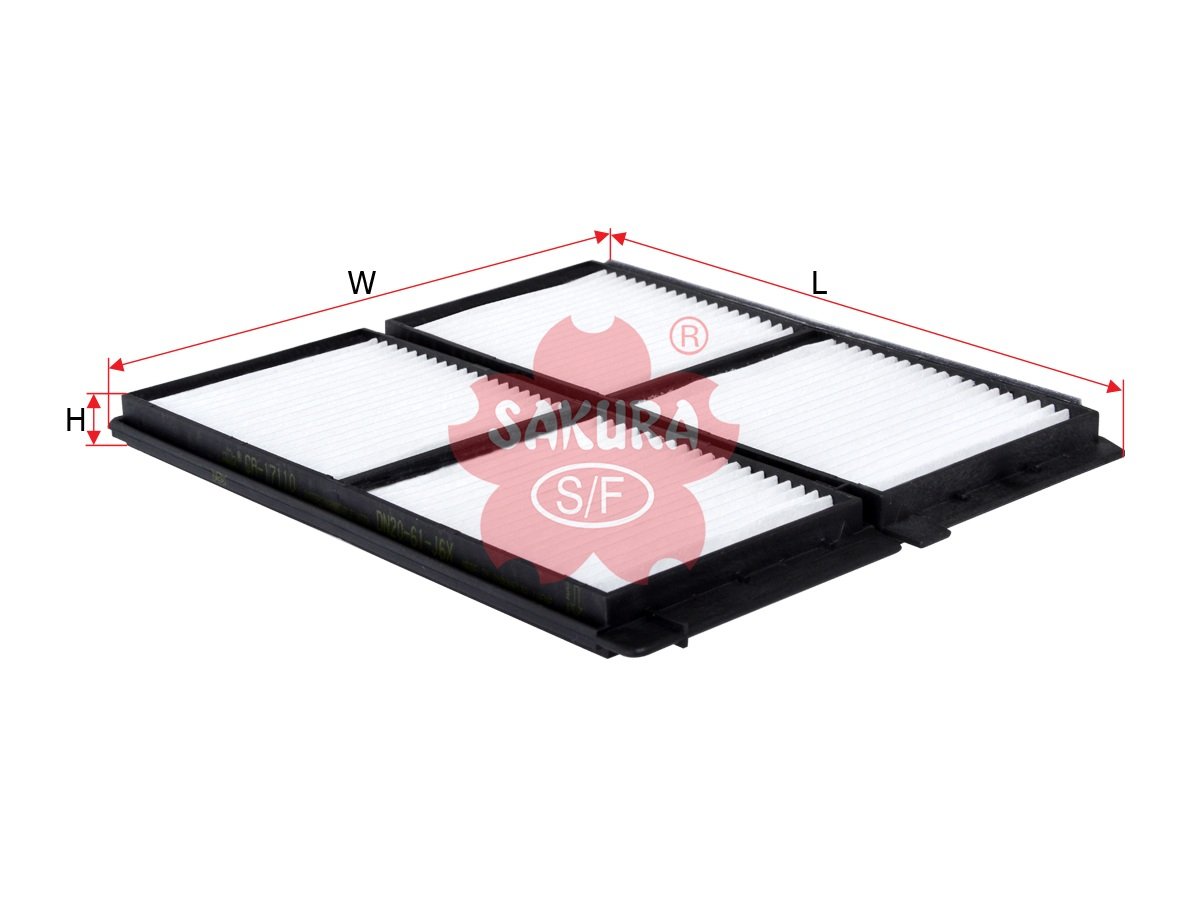 Filtro de cabina SAKURA CA17110S para MAZDA