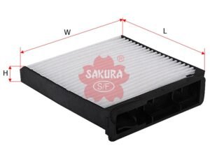 Filtro de cabina SAKURA CA1806 para DACIA (RENAULT GROUP), NISSAN y RENAULT