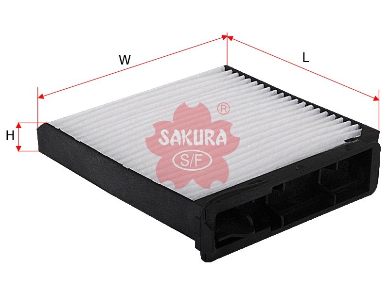 CA1806 Filtro de cabina SAKURA CA1806 para DACIA (RENAULT GROUP), NISSAN y RENAULT