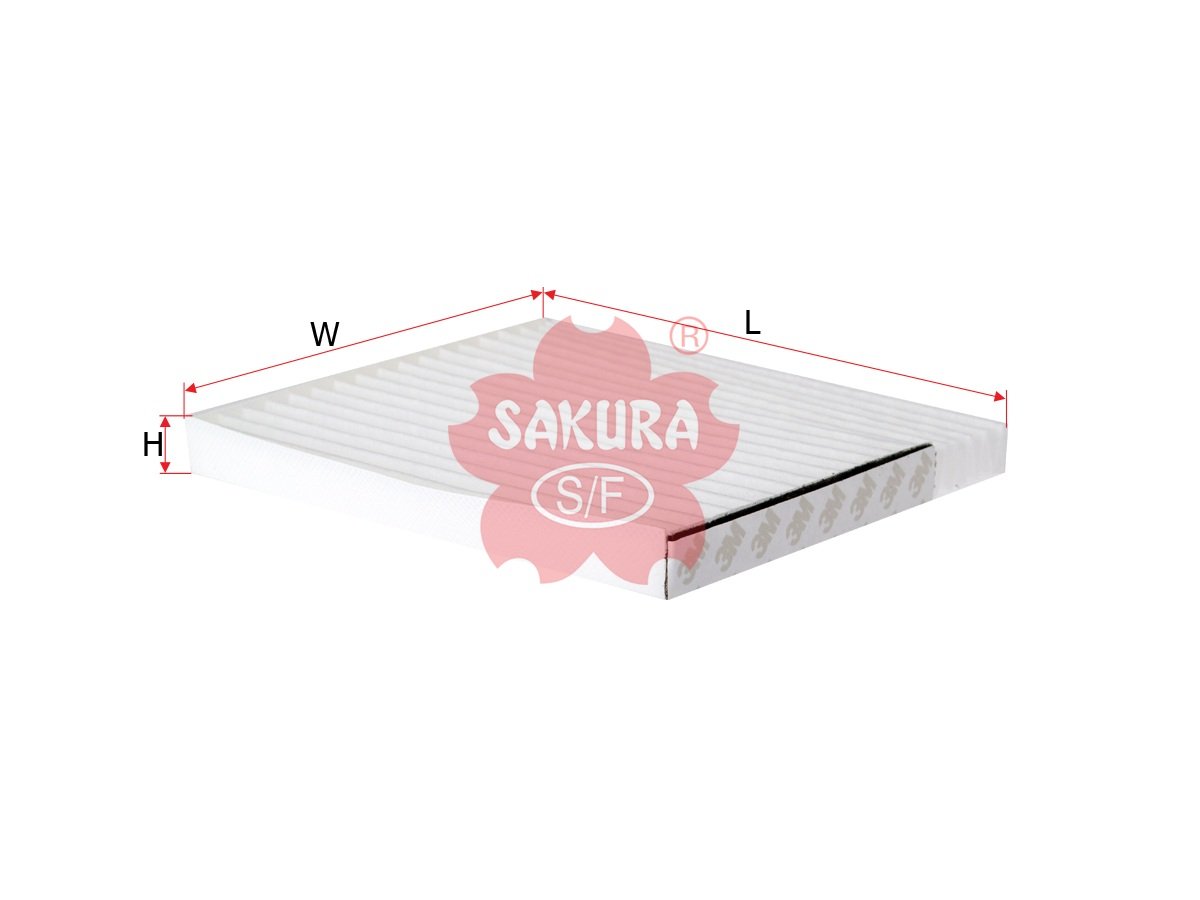 CA18250 Filtro de cabina SAKURA CA18250 para NISSAN