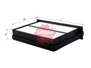 Filtro de cabina SAKURA CA27040 para HITACHI