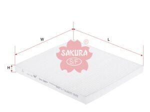 Filtro de cabina SAKURA CA2807 para HYUNDAI, JAC y KIA