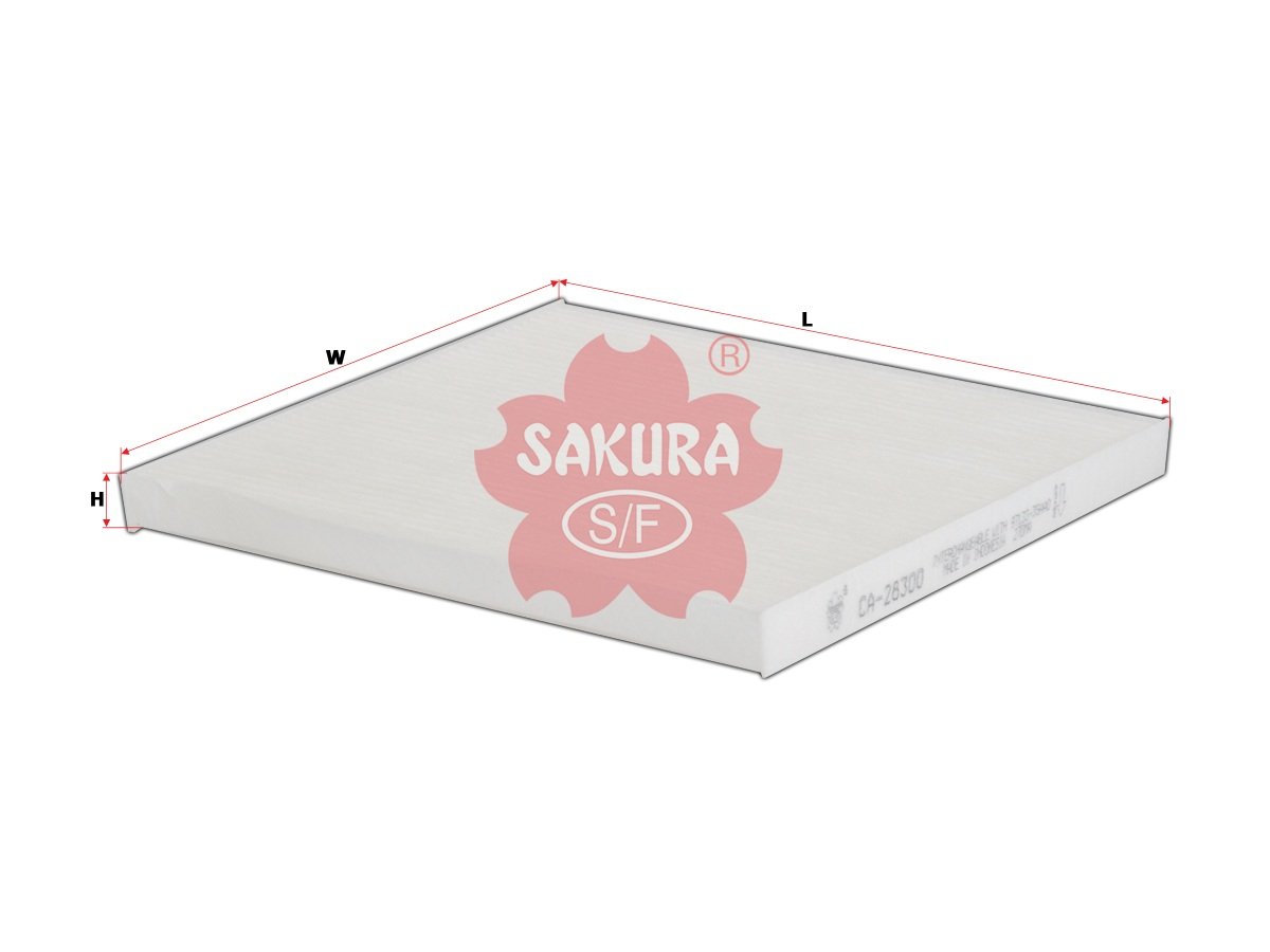 CA28300 Filtro de cabina SAKURA CA28300 para HYUNDAI y KIA