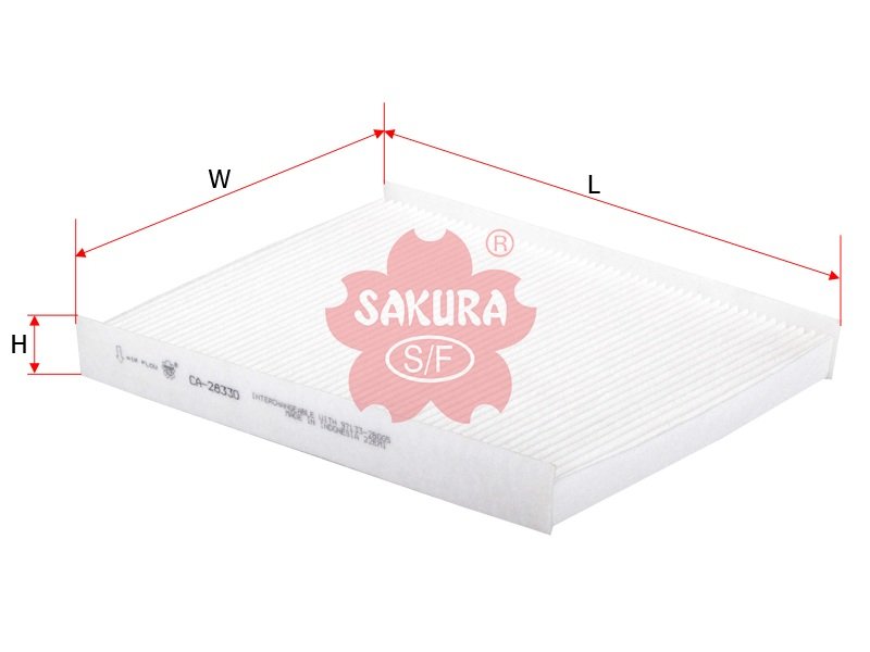 Filtro de cabina SAKURA CA28330 para HYUNDAI y KIA