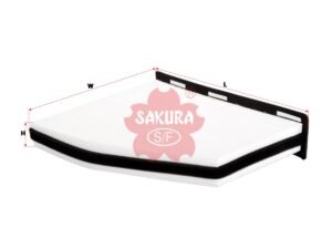 Filtro de cabina SAKURA CA30020 para AUDI, SEAT y 2 marcas más