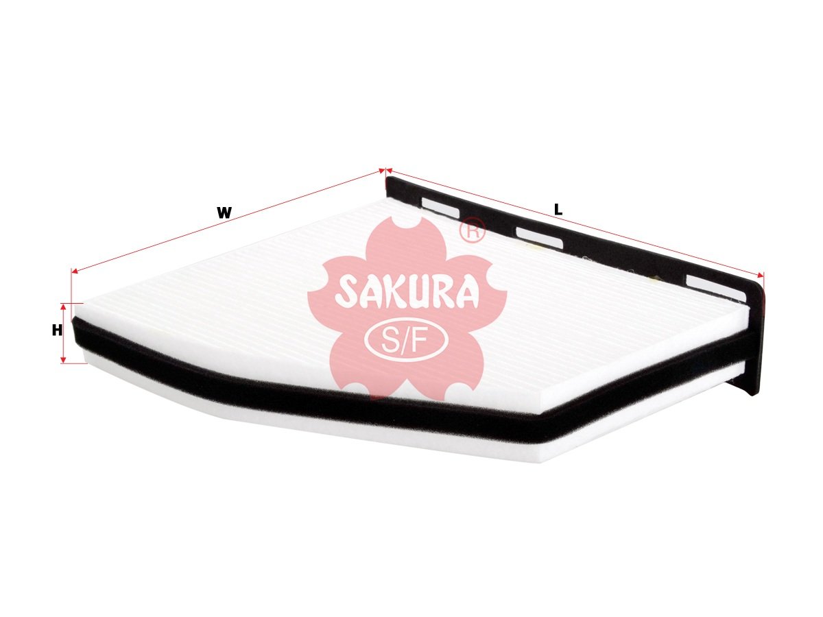 CA30020 Filtro de cabina SAKURA CA30020 para AUDI, SEAT y 2 marcas más
