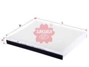 Filtro de cabina SAKURA CA31060 para AUDI, PORSCHE y VOLKSWAGEN