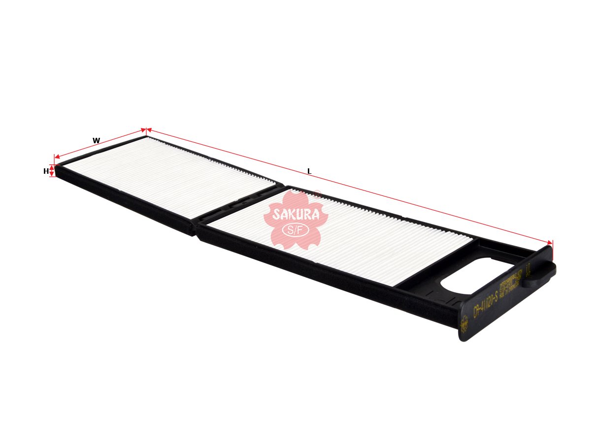 CA41020S Filtro de cabina SAKURA CA41020S para KOBELCO