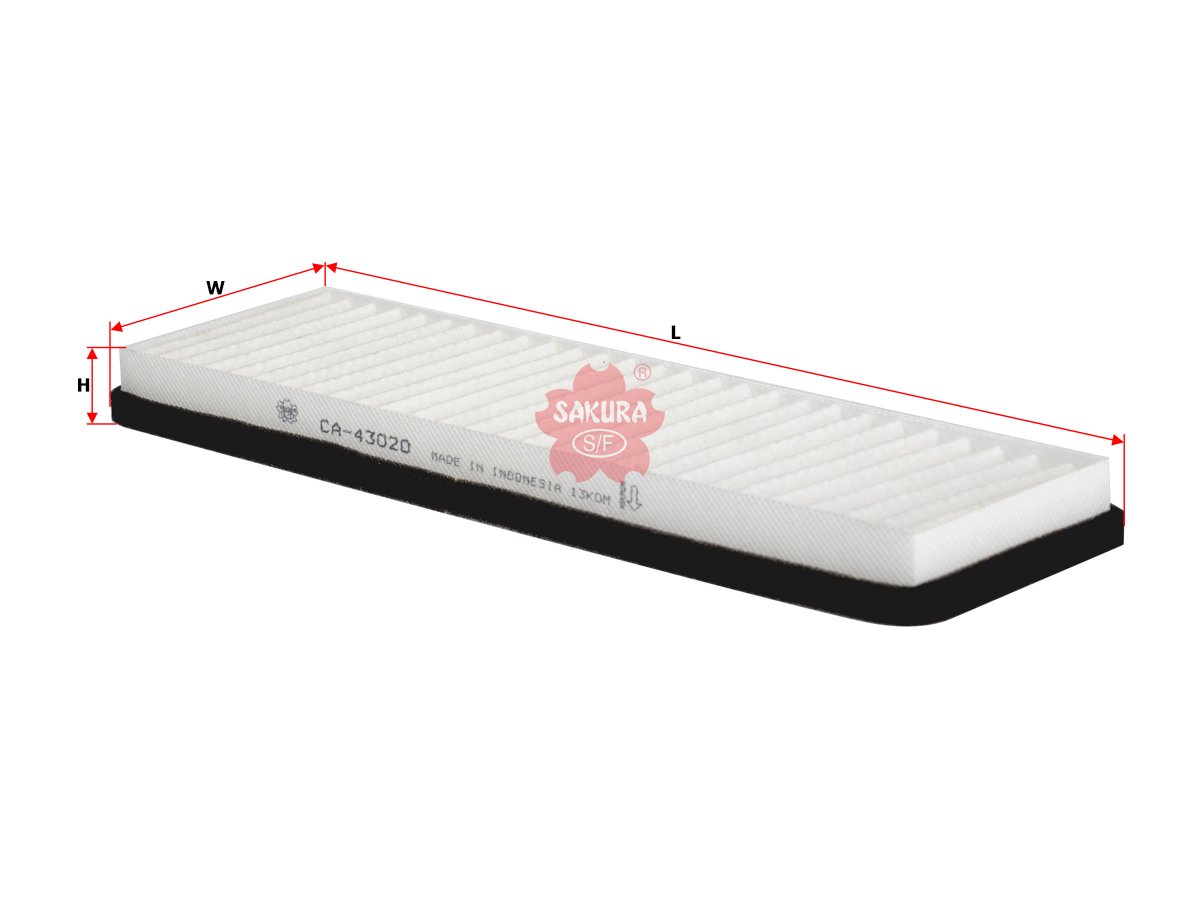 CA43020 Filtro de cabina SAKURA CA43020 para J.C.BAMFORD