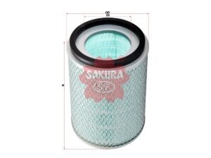 Filtro de cabina SAKURA CA44360 para CATERPILLAR