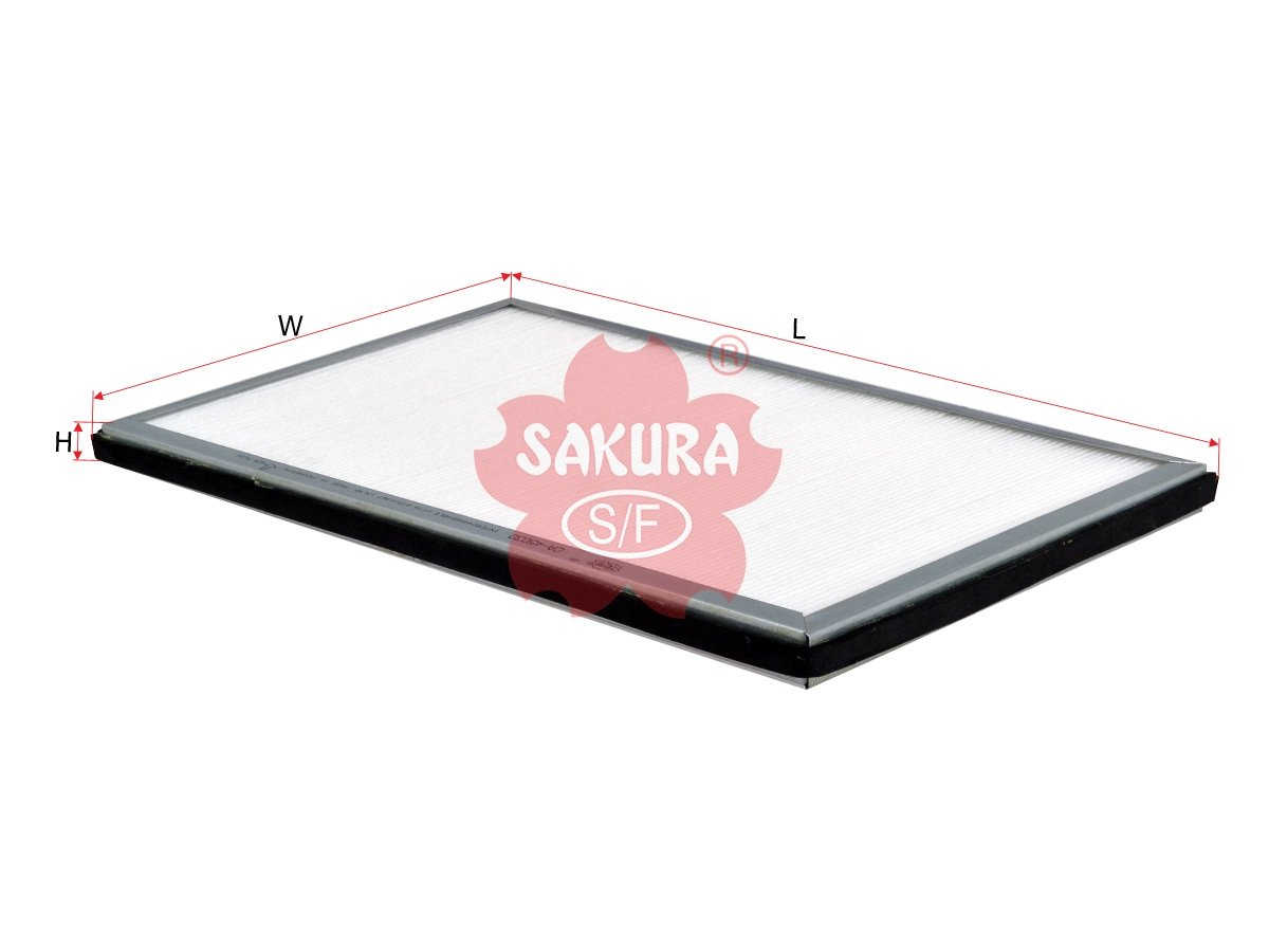 CA45030 Filtro de cabina SAKURA CA45030 para CASE-IH y NEW HOLLAND(CNH)