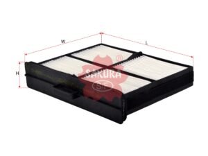 Filtro de cabina SAKURA CA45050 para KOBELCO y NEW HOLLAND(CNH)