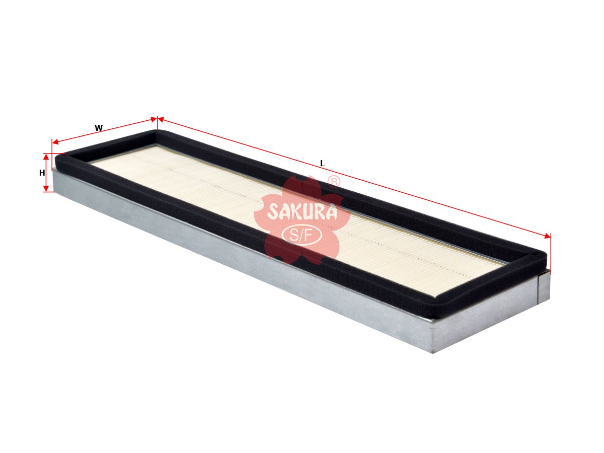 CA45100 Filtro de cabina SAKURA CA45100 para CASE y NEW HOLLAND(CNH)